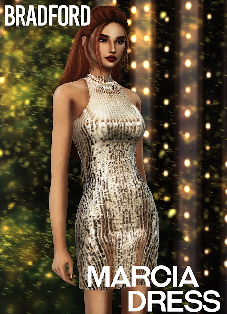 Sims 4 Marcia Dress by Victoria Kelmann at MURPHY