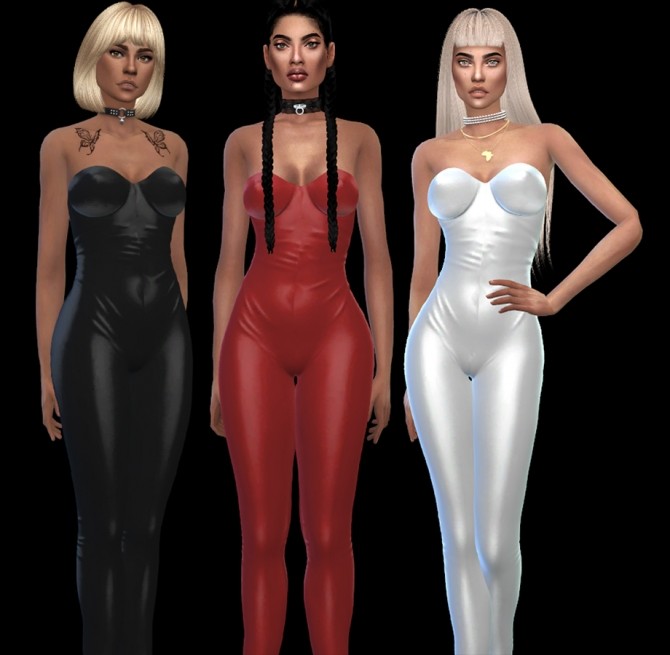 Sims 4 Evie Jumpsuit at Leo Sims