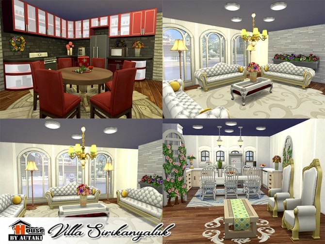 Sims 4 Villa Sirikanyaluk by autaki at TSR