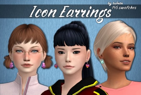Icon Earrings at Tukete