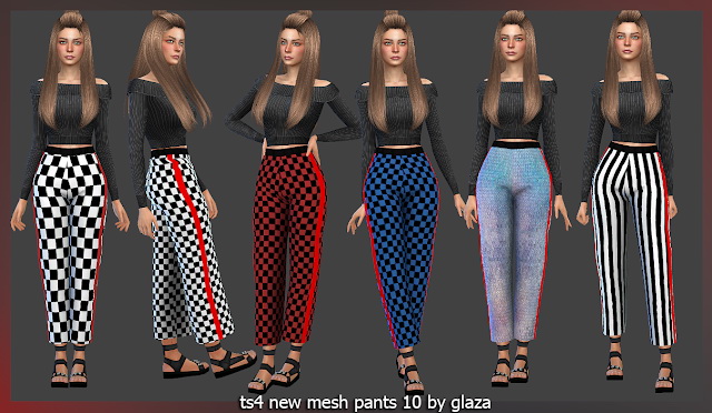 Sims 4 Pants 10 at All by Glaza