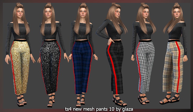 Sims 4 Pants 10 at All by Glaza