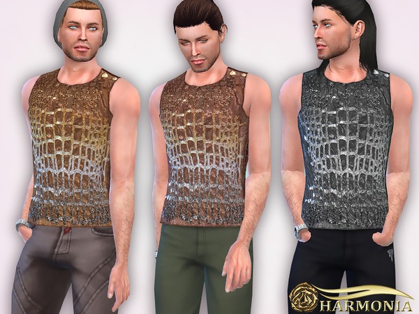 Sims 4 Sequin Embellished Tank by Harmonia at TSR