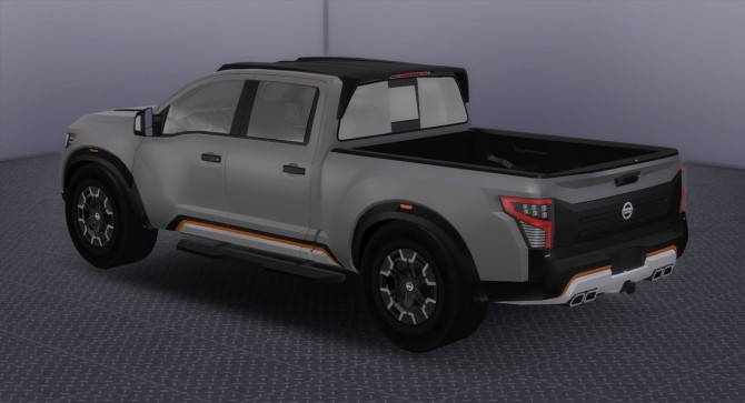 Sims 4 2017 Nissan Titan Warrior Concept at Tyler Winston Cars