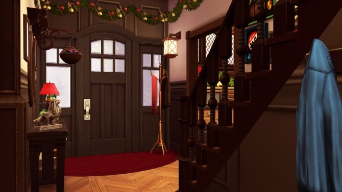 Sims 4 Tudor Revival Christmas at Jenba Sims