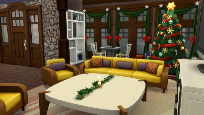 Sims 4 Green Getaway house at Simming With Mary