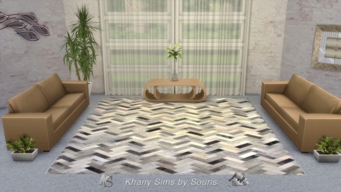 Sims 4 SQUITTEL rugs by Souris at Khany Sims