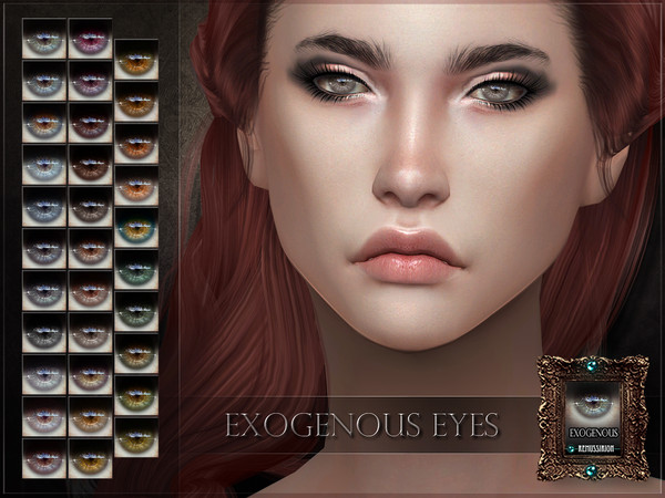 Sims 4 Exogenous Eyes by RemusSirion at TSR
