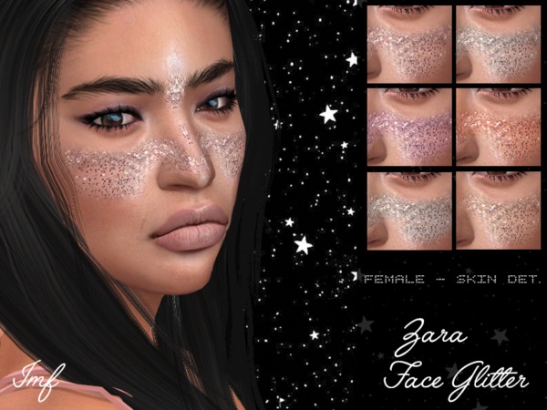 Sims 4 IMF Face Glitter by IzzieMcFire at TSR