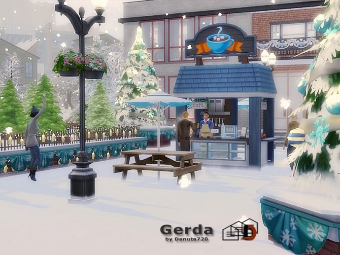 Sims 4 Gerda home by Danuta720 at TSR