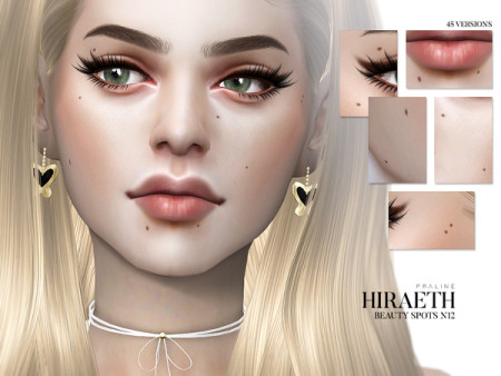 Hiraeth Beauty spots N12 by Pralinesims at TSR