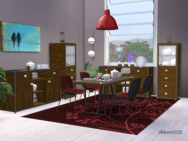 Sims 4 Dining Liz by ShinoKCR at TSR