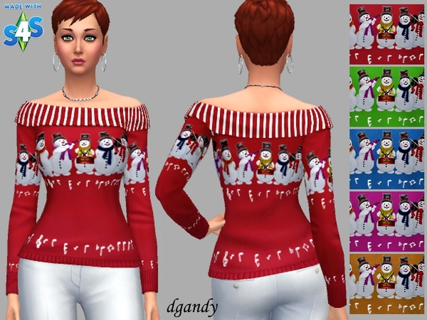 Sims 4 Ima blouse by dgandy at TSR