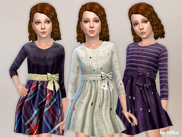 Sims 4 Designer Dresses Collection P115 by lillka at TSR
