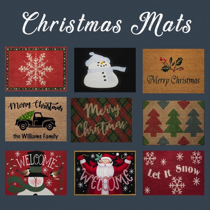 Sims 4 Christams Rugs at Leo Sims