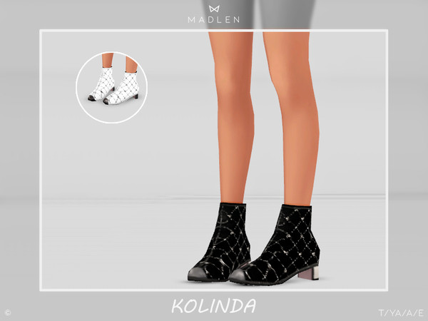 Sims 4 Madlen Kolinda Boots by MJ95 at TSR