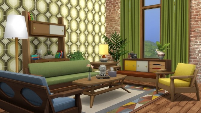 Sims 4 Get Famous Expanded Seating 7 Additional Matching Options at Simsational Designs