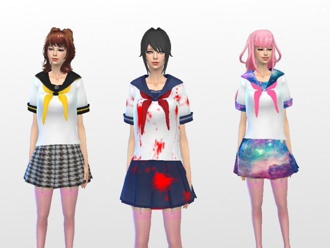 Sims 4 Uniforms Skins and Glitches at SimsNoodles