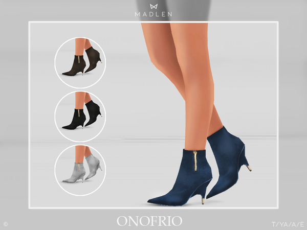 Sims 4 Madlen Onofrio Boots by MJ95 at TSR