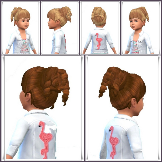 Sims 4 Toddler’s Fame Curls at Birksches Sims Blog