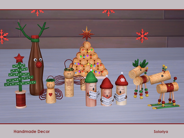 Sims 4 Handmade Decor by soloriya at TSR
