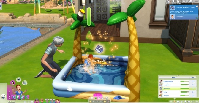 Sims 4 Kiddie Pools Give Movement Skill for Toddlers by Evvi at Mod The Sims