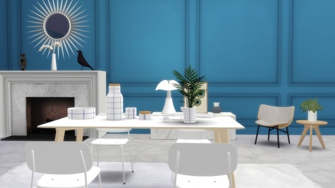 Sims 4 MORMOR BLUE COLLECTION at Meinkatz Creations