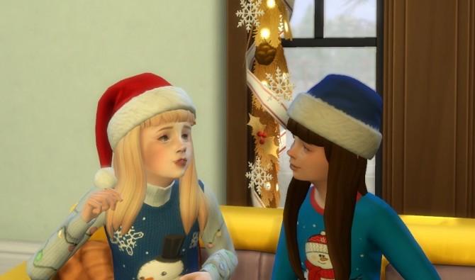 Sims 4 Santa hat converted to kids by Sofmc9 at Mod The Sims