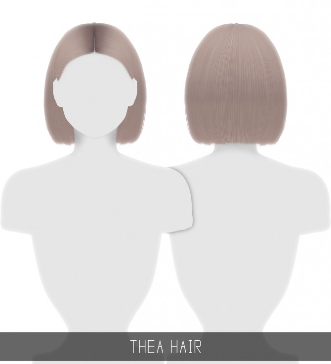 Sims 4 THEA HAIR at Simpliciaty
