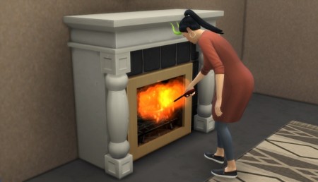 Fireplace – No Fire, less fire or more fire by c821118 at Mod The Sims