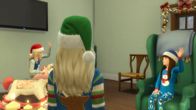 Sims 4 Santa hat converted to kids by Sofmc9 at Mod The Sims