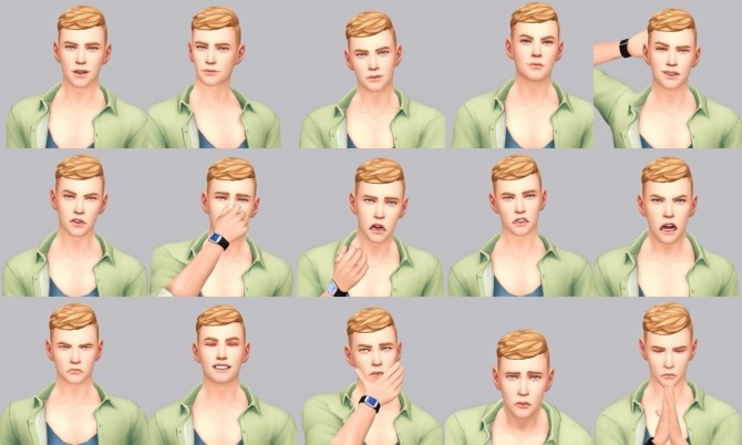 Sims 4 EXPRESSIVE POSE PACK (C.A.S. & In Game) at Wyatts Sims