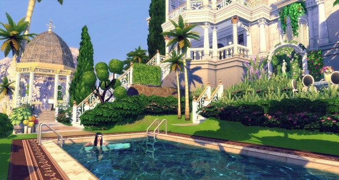 Sims 4 Palace by Angerouge at Studio Sims Creation