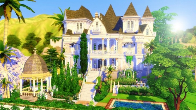 Sims 4 Palace by Angerouge at Studio Sims Creation