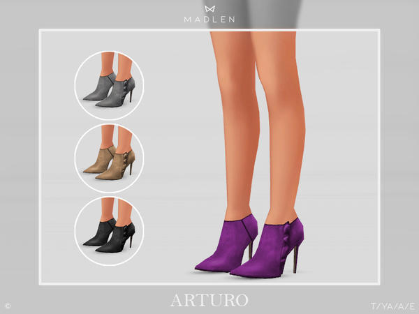 Sims 4 Madlen Arturo Boots by MJ95 at TSR