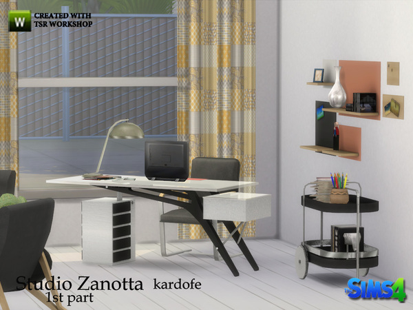 Sims 4 Studio Zanotta 1st part by kardofe at TSR