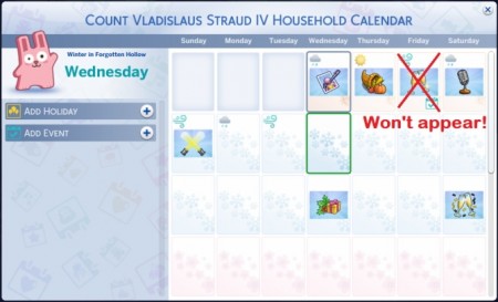 Surprise Holidays Be Gone by simmytime at Mod The Sims