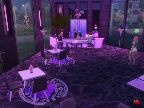 Sims 4 Natasha Nightclub by melapples at TSR