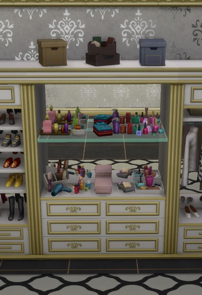 Sims 4 MORE SLOTS for all EA Hutch/Cabinets by simsi45 at Mod The Sims