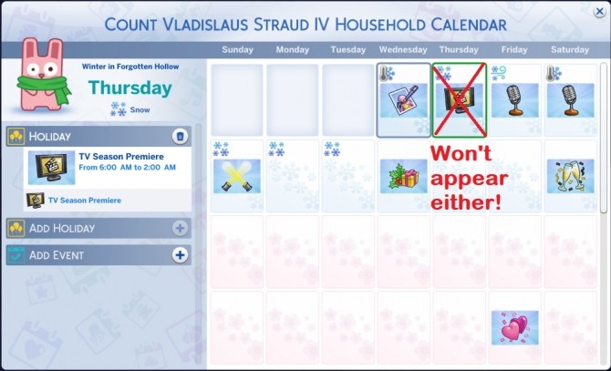 Sims 4 Surprise Holidays Be Gone by simmytime at Mod The Sims