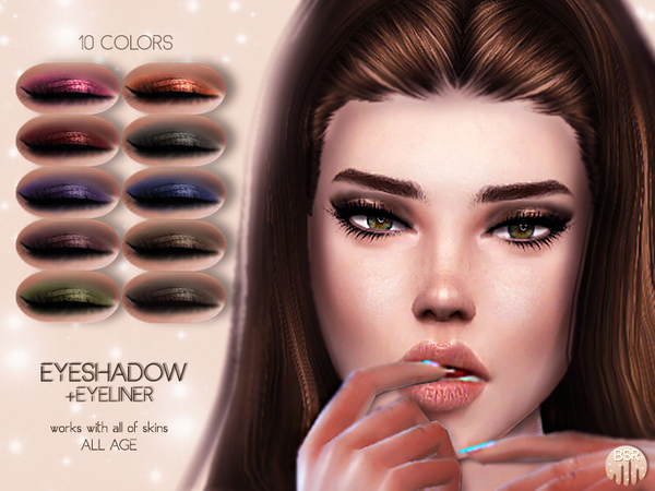 Sims 4 Eyeshadow BS01 by busra tr at TSR