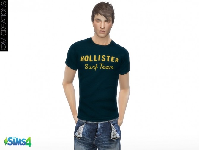 Sims 4 Holls shirt for men at R2M Creations