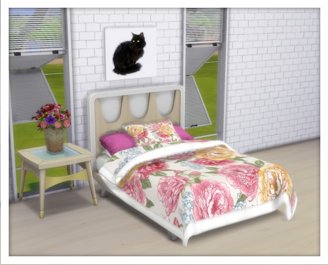 Sims 4 Bedding, Blankets & Pillows by Oldbox at All 4 Sims