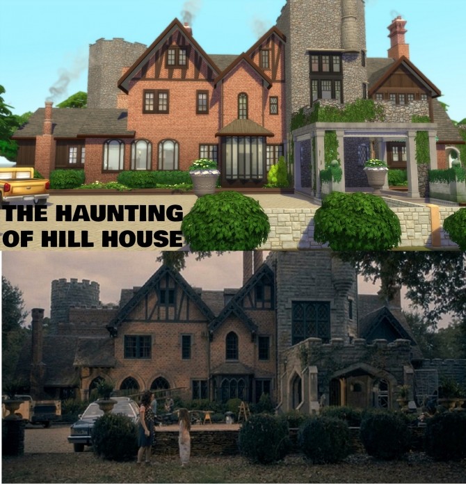 Sims 4 Hill House   Bisham Manor   NO CC by wouterfan at Mod The Sims