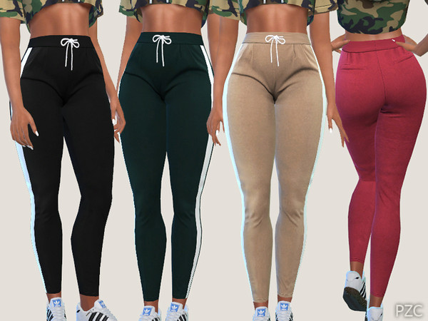Sims 4 Casual and Sporty Pants 019 by Pinkzombiecupcakes at TSR