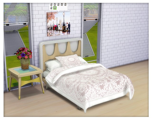 Sims 4 Bedding, Blankets & Pillows by Oldbox at All 4 Sims
