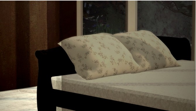 Sims 4 Romance Bed and Pillow at YUMIA’S PLACE