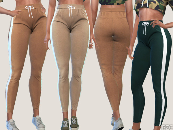 Sims 4 Casual and Sporty Pants 019 by Pinkzombiecupcakes at TSR