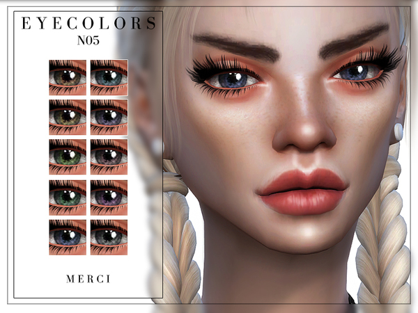 Sims 4 Eyecolors N05 by Merci at TSR