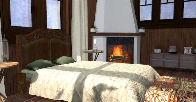 Sims 4 Winter Christmas Chalet at Lily Sims
